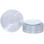 5 Grams Cosmetic Jar,19 Packs Clear Glass Jar Makeup Pot Cosmetic Sample Containers Cream Eyeshadow Packing Pots Bottles