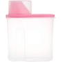 Dried Food Cereal Flour Pasta Food Storage Dispenser Rice Container Sealed Box 1.9L,Yellow