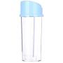 Mini Spice Jars Round transparent snap-on automatic open lid sealing seasoning jar
