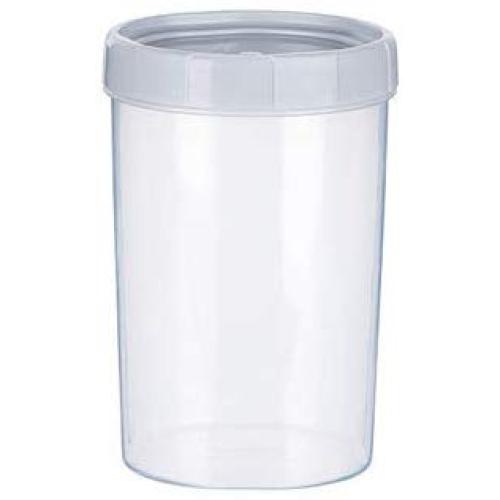 storage jar Grain container Food container Storage Box，Plastic sealed cans kitchen grains dried fruit food storage storage box, gray blue medium