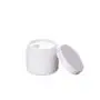 Pot Jar de Masque Visage en Porcelaine Blanc Refillable, 100g avec Doublures Intérieures, 2 Pièces Pot Jar de Masque Visage en Porcelaine Blanc Refillable, 100g avec Doublures Intérieures, 2 Pièces