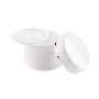 Minkissy 5pcs Travel Cream Jars Mini Cream Container Travel Size Bottles Cosmetic Makeup Container 20g