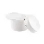 Minkissy 5pcs Travel Cream Jars Mini Cream Container Travel Size Bottles Cosmetic Makeup Container 20g