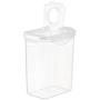 UPKOCH Rectangular Grain Storage Jars Airtight Cereal Canister Food Storage Crisper Refrigerator Food Keeper Fridge Food Sealed Container