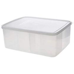 Large-capacity plastic sealed box, compartmentalized crisper box, with lid fruit box, multigrain grain kitchen storage box