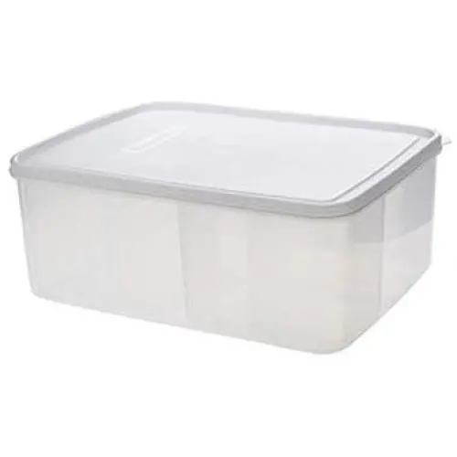 Large-capacity plastic sealed box, compartmentalized crisper box, with lid fruit box, multigrain grain kitchen storage box Large-capacity plastic sealed box, compartmentalized crisper box, with lid fruit box, multigrain grain kitchen storage box