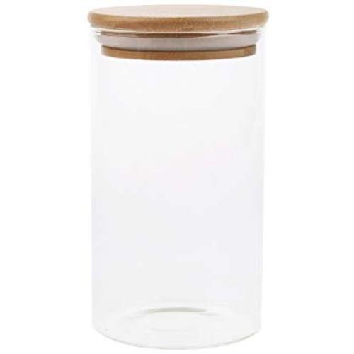 650ml Sealed Storage Jar with Lid, Glass Organizer, Kitchen Container Bottle, Coffee Bean/Tea Canister