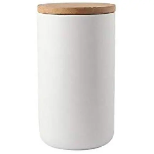 Geschlossene Keramik-Aufbewahrungsbehälter für Gewürze, Tankbehälter für Essen mit Deckel, Flasche für Kaffee, Tee und Caddy – Küchenbehälter 260ML 800ML 1000ML – von HUDITOOLS – 1 Stück