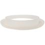 Ceramic Porcelain Crock Plastic Protection Ring - Protects Your Beverage Dispenser From Damage - White