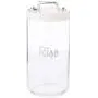 Italo Ottinetti Glass Storage Jars with Hermetic Lid White 1.5 Litre Ri, one Size Italo Ottinetti Glass Storage Jars with Hermetic Lid White 1.5 Litre Ri, one Size