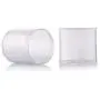 6Pcs 15ml Weiße Tragbare Airless Vakuum Pumpenflasche Beutel für Creme, Lotion, Toner (15ml)