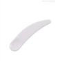 100 PCS Mini Disposable Curved Cosmetic Spatula Scoop Makeup Plastic Skin Care Face Cream Face Pack Mixing Sampling Scoop Scraper DIY Accessories Beauty Tool (A)