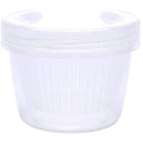Kitchen Food Storage Box Refrigerator Refrigerated Food Ingredient Storage Box with Drain Hole for Easy Ventilation Crisper Clear