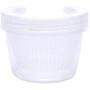 Kitchen Food Storage Box Refrigerator Refrigerated Food Ingredient Storage Box with Drain Hole for Easy Ventilation Crisper Clear