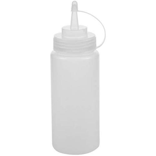 Xigeapg 1 x Medium-Sized Plastic Sauce Squeezer Bottle Dispenser - 16oz