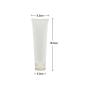 20PCS Clear Empty Refillable Plastic Soft Tubes Squeezable Bottle Packing Cosmetic Sample Container Jars Storage Holder For Facial Cleaner Shampoo Shower Gel Body Lotion Hand Cream 100ml/3.4oz