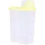 Plastic Separated Kitchen Food Cereal Grain Bean Rice Storage Container Box Storage HP yellow Plastic Separated Kitchen Food Cereal Grain Bean Rice Storage Container Box Storage HP yellow