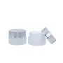 5 Gram Frosted Glass Jar,19 Pack Sample Cosmetic Containers Makup Pots Cream Lotion Lip Blam Packing Storage Bottles With Silver Lids