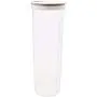 Kitchen Food Storage Jar Airtight Food Storage Kitchen Glass Jar Moisture-Proof Home Multi-Purpose Jam Bottle Cruet Noodle Box Plastic Storage Box (Color : Khaki)