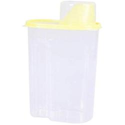 Plastic Cereal Dispenser Storage Box Kitchen Food Grain Rice Container Nice Save Space Organizer Waterproof Storage Basket,2.5L2