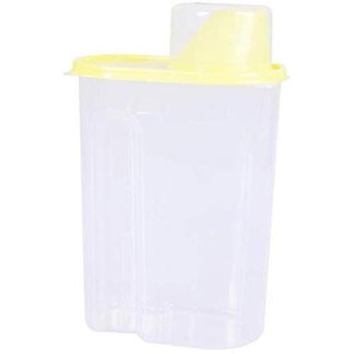 Plastic Cereal Dispenser Storage Box Kitchen Food Grain Rice Container Nice Save Space Organizer Waterproof Storage Basket,2.5L2