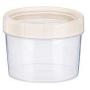 storage jar Grain container Food container Storage Box，Plastic sealed cans kitchen grains dried fruit food storage storage box, khaki trumpet