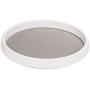 Shelf Organizer Kitchen Storage Organizer Rotatable Spice Rack Revolving Shelf Countertop Turntable Herb Jars Container Plastic Holder Tray For Cabinet Pantry Bathrooms (Size : 26.5x26.5x3.5cm)