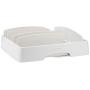 YouCopia 50172 StoraLid Food Container Lid Organizer, Medium, White