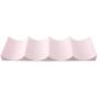 Wine Rack Fridge Shelf Anti Slip Home Bottle Holder Kitchen Storage Space Saving European Style Practical Countertops Champagne Durable Can Jar(Light Pink)