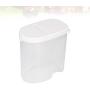 UPKOCH Clear Plastic Airtight Food Storage Container Canister for Snacks Spice Grain Cereals M