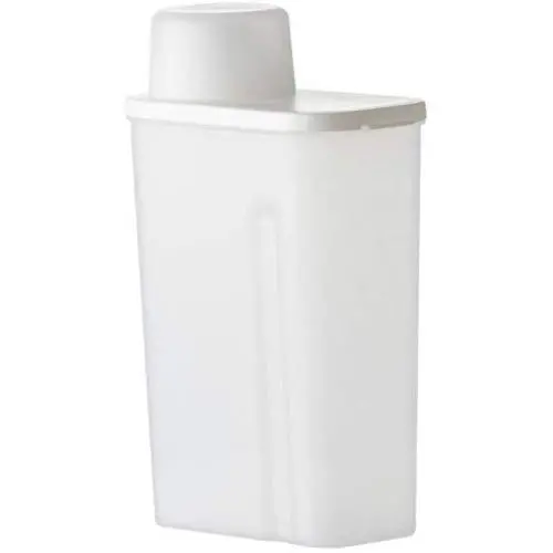 HOMELUNY Set of 4 Cereal Airtight Jars Home Storage Containers Kitchen Storage Jars Large Food Plastic Jars White for Candy, Cookie, Rice, Sugar,Flour,Snacks Keeping Food Dry & Fresh HOMELUNY Set of 4 Cereal Airtight Jars Home Storage Containers Kitchen Storage Jars Large Food Plastic Jars White for Candy, Cookie, Rice, Sugar,Flour,Snacks Keeping Food Dry & Fresh