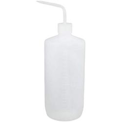 Vaorwne clear white plastic cylinder shaped squeeze measuring bottle 1000ml