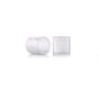3PCS Lotion Container Jar Airless Pump Bottles Portable Plastic Mini Cream Lotion Liquid Storage Containers Jar Pots for Scrubs Oils Salves Creams Lotions Cosmetic Toiletries (10ml / 0.3oz)