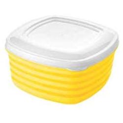 Satisfactory Nation 5 Piece Plastic container food Storage Boxes Microwave safe container Multicolour Kitchen storage set