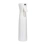 Yebeauty Mister Spray Bottle for Hair, Empty Plastic Fine Mist Spray Bottles Continuous Spray Bottle 360 Misting Stylist Sprayers for Cleaning Gardening,300ml/10oz (White)