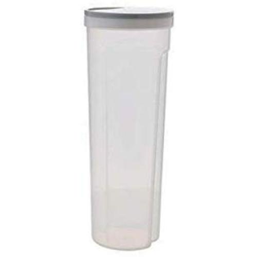 HUAIREN Food Storage Container with Sealed lid, Transparent and Durable Sealed can, Ideal Grain for Cereals-Light Blue