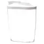 5# 1PC Food Storage Box Plastic Clear Plastic Container Sealed Crisper With Lids Kitchen Storage Jars Dried Grains Tank,L 5# 1PC Food Storage Box Plastic Clear Plastic Container Sealed Crisper With Lids Kitchen Storage Jars Dried Grains Tank,L
