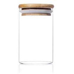 Glass Storage Canister Glass Bottle High Temperature Resistance Glass Bottles with Cork Lids (10)