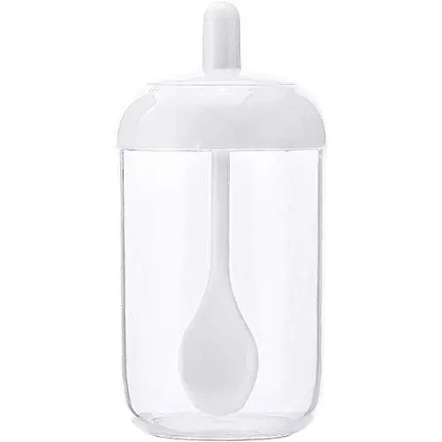 Boîte d'Assaisonnement TNKML, Ustensiles de Cuisine, Bouteille d'Assaisonnement en Verre, Boîte de Rangement pour Épices, Boîte de Rangement pour Épices avec Cuillère, Outils de Cuisine Créatifs, Rangement pour Épices Maison. Boîte d'Assaisonnement TNKML, Ustensiles de Cuisine, Bouteille d'Assaisonnement en Verre, Boîte de Rangement pour Épices, Boîte de Rangement pour Épices avec Cuillère, Outils de Cuisine Créatifs, Rangement pour Épices Maison.