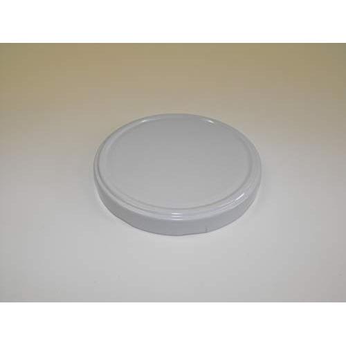 New 4.47" White Gallon Jar Metal Lid Food Grade Rubber Seal