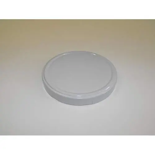 New 4.47" White Gallon Jar Metal Lid Food Grade Rubber Seal