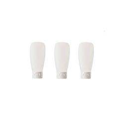 6PCS Plastic Refillable Portable Cosmetic Soft Tubes Vial Bottles With Filp Cover-Cream Lotion Shampoo Bath Shower Storage Container Jars Facial Cleanser Shampoo Holder Organizer (30ml/1oz)