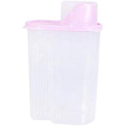 Plastic Separated Kitchen Food Cereal Grain Bean Rice Storage Container Box Storage HP pink