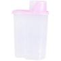 Plastic Separated Kitchen Food Cereal Grain Bean Rice Storage Container Box Storage HP pink