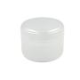 VANTOBEST 6 Pcs 3.4Oz (100ML) Transparent Empty Refillable Container Plastic Bottle Storage Jars Pot Case with Dome Lids and Inner Pad for Face Cream Eye Shadow Lip Balm Lotion Cosmetic
