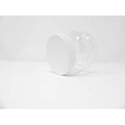 Premium Life Plastic Jars - 8 Oz. Pet Tuscany Style - 70mm - Pack of 12