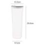 Cwg Noodle Storage Container Italy Noodle Storage Box Cereal Miscellaneous Grains Storage Jar for Kitchen Food