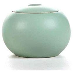 QIANZICAI Tea Can，Tea Set Sealed Storage Jar, Tea Set/Tea Storage Tank (Size : L)
