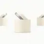 Boîte en Tinplate BestonzON, Organisateur de Thé/Bonbons Rond Portable (Beige) Boîte en Tinplate BestonzON, Organisateur de Thé/Bonbons Rond Portable (Beige)