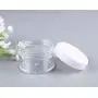 10ML (10g) White Empty Plastic Cosmetic Jars Face Creams Bottle Sample Lotion Glitter Storage Container Lip Balm Travel Tester Nial Arts Box (25PCS) 10ML (10g) White Empty Plastic Cosmetic Jars Face Creams Bottle Sample Lotion Glitter Storage Container Lip Balm Travel Tester Nial Arts Box (25PCS)